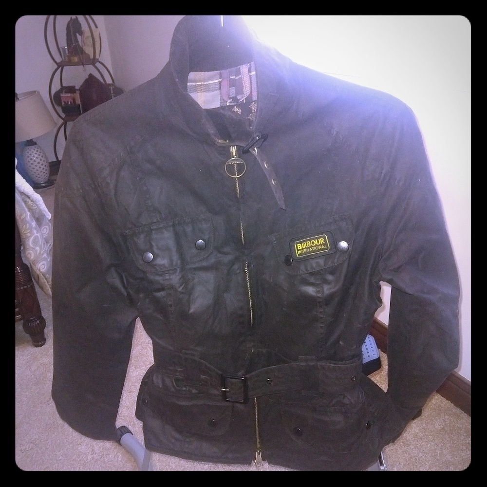 Ladies fitted Barbour Wax Jacket